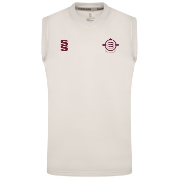 North Middlesex CC - Blast Sleeveless Sweater - Ivory