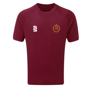 North Middlesex CC - Dual Games Shirt : Maroon