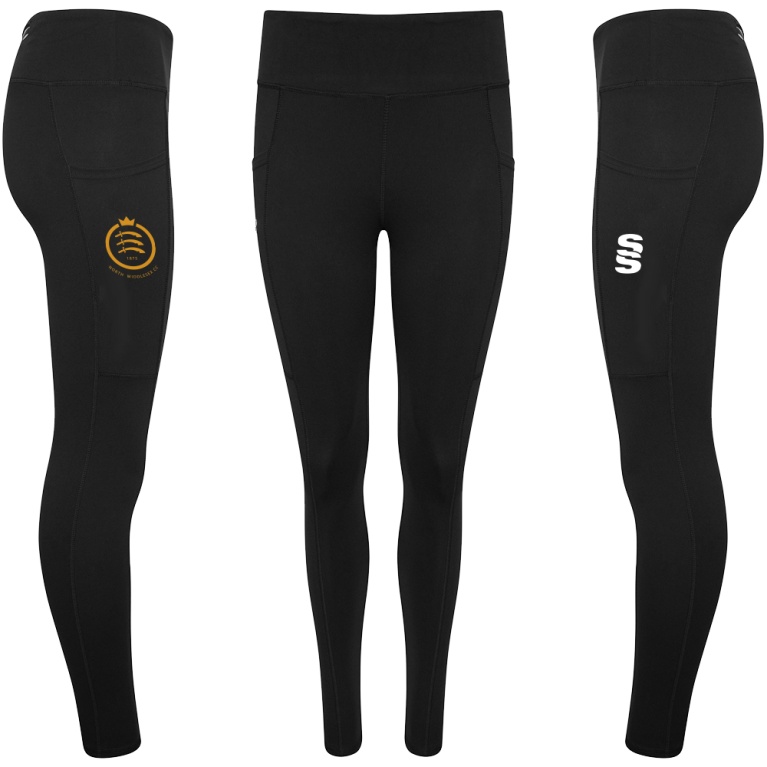 North Middlesex CC - Performance Full Length Leggings - Black - Women's Fit