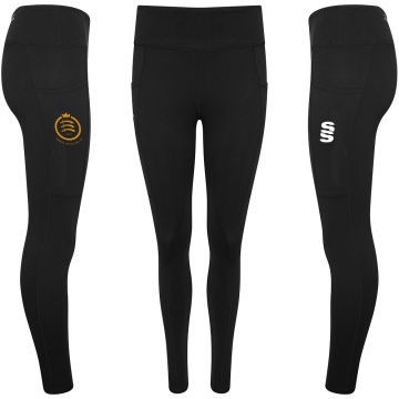 North Middlesex CC - Performance Full Length Leggings - Black - Women's Fit