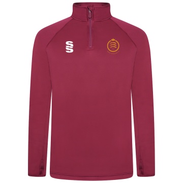 North Middlesex CC - Active Performance Top - Maroon - Unisex Fit