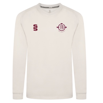 North Middlesex CC - Blast Long Sleeve Sweater - Ivory