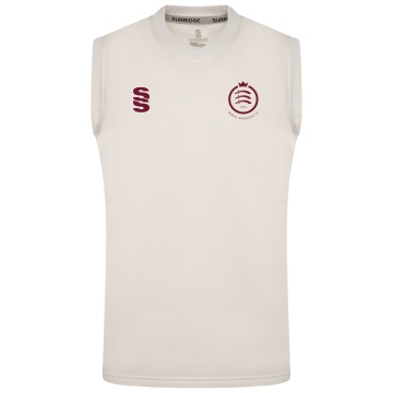 North Middlesex CC - Blast Sleeveless Sweater - Ivory