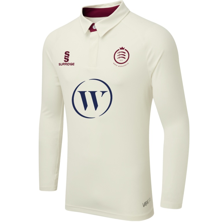 North Middlesex CC - Sponsored - Ergo Long Sleeved Playing Shirt