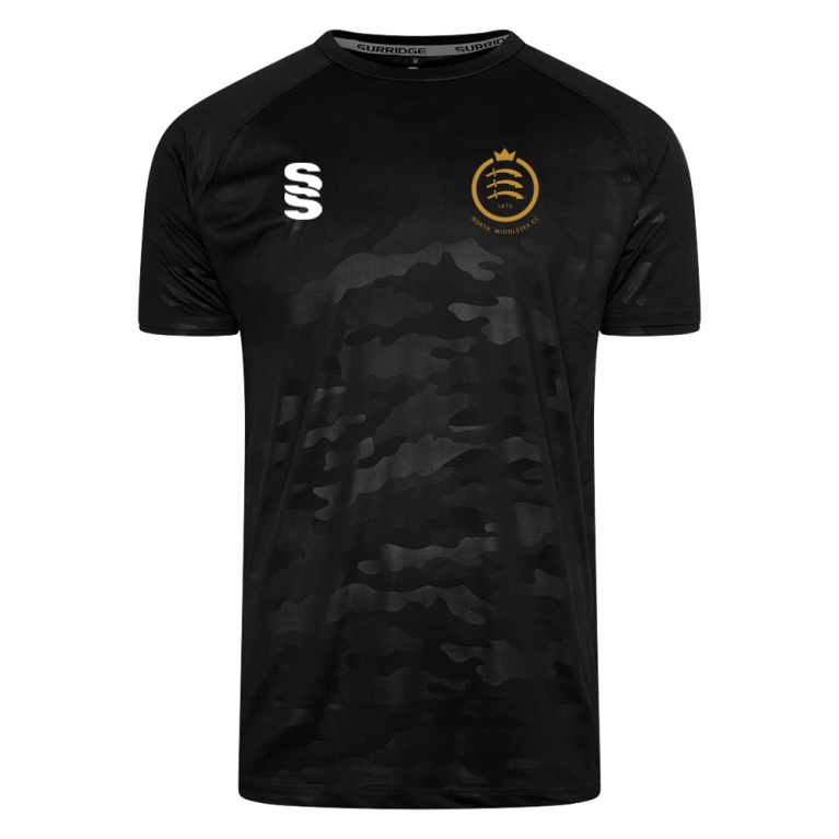 North Middlesex CC - Camo T-Shirt - Black