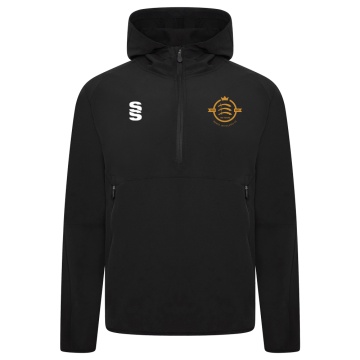 North Middlesex CC - Dual Elite 1/4 Zip Hoody / Rain Jacket - Black