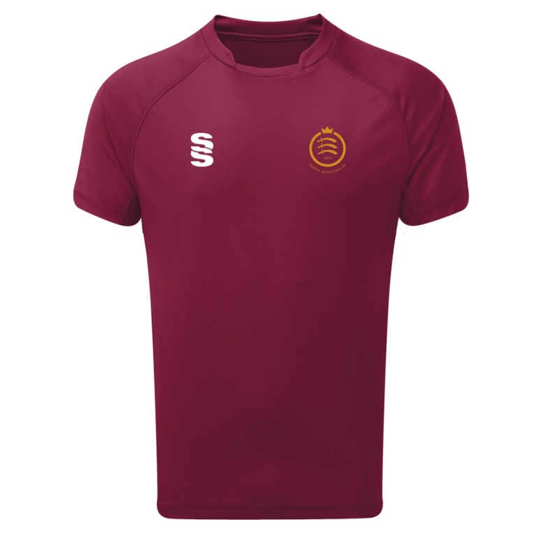 North Middlesex CC - Dual Games Shirt - Maroon - Women's Fit
