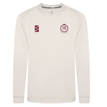 North Middlesex CC - Blast Long Sleeve Sweater - Ivory