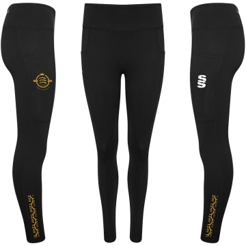North Middlesex CC - Performance Full Length Leggings - Black - Women's Fit