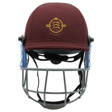 North Middlesex CC - Forma Cricket Helmet - Pro SRS - Steel Grill - Maroon